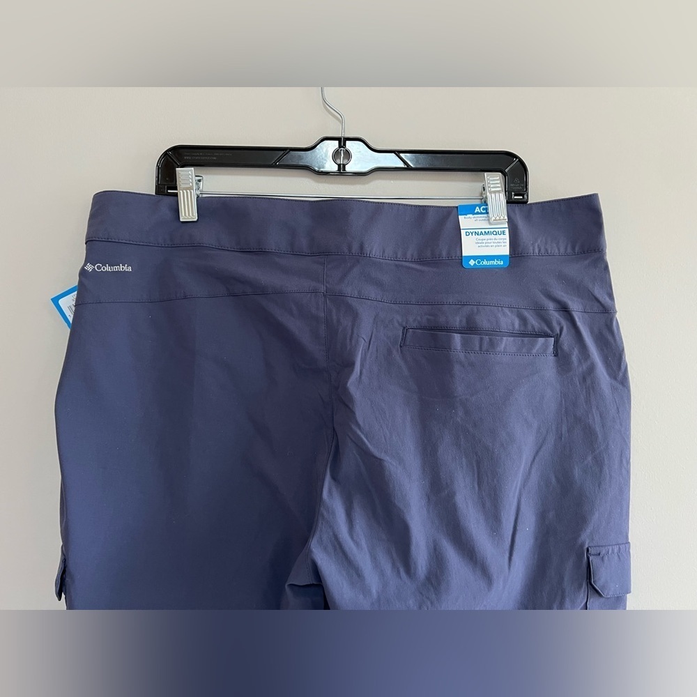 Columbia Sportswear NWT Zephyr Heights Lightweight Hiking Blue Capri Pants, 16W - Picture 5 of 11